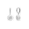 Flower Cut 2 One-Touch Earrings_251500067