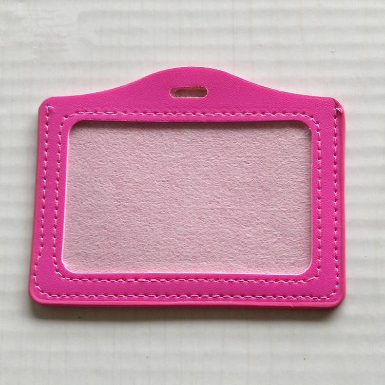1PCS Work Credit Card Holders Cute Student Card Cover Case Name ID Card Cover Work Identity Badge Bags
