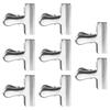Clips Food Sealing Paper Clamps Quick Clamping Silver