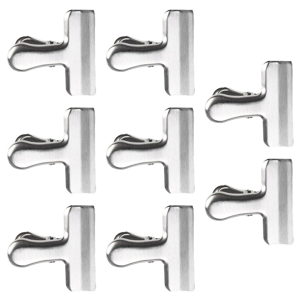 Clips Food Sealing Paper Clamps Quick Clamping Silver