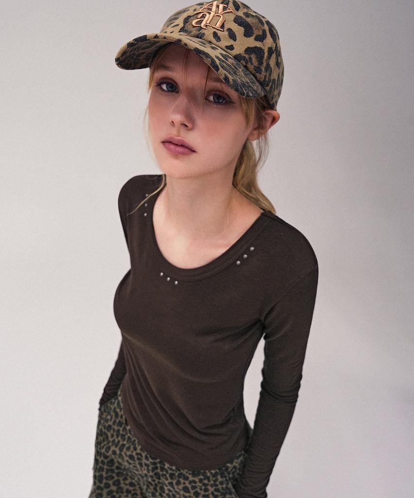 AVANDRESS Glow Stud Tee_4Colors