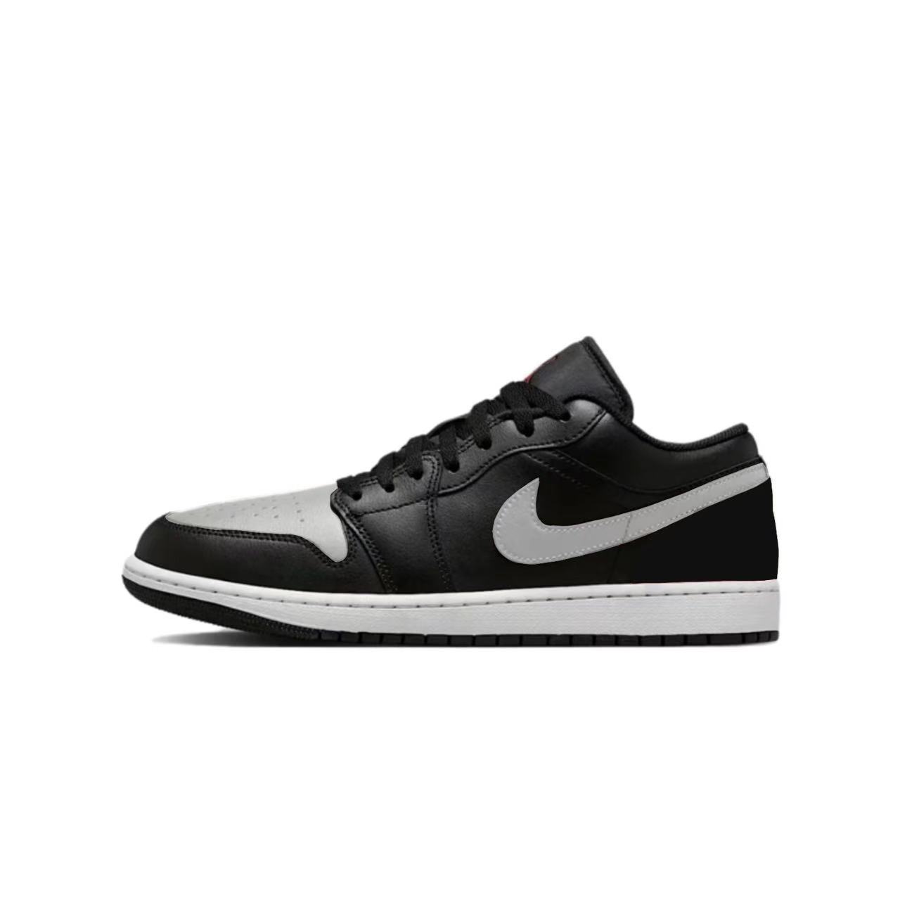 

Jordan Air Jordan 1 Cushioning Low top Vintage Basketball Shoes Unisex Black 553558-067(Team874-) 38
