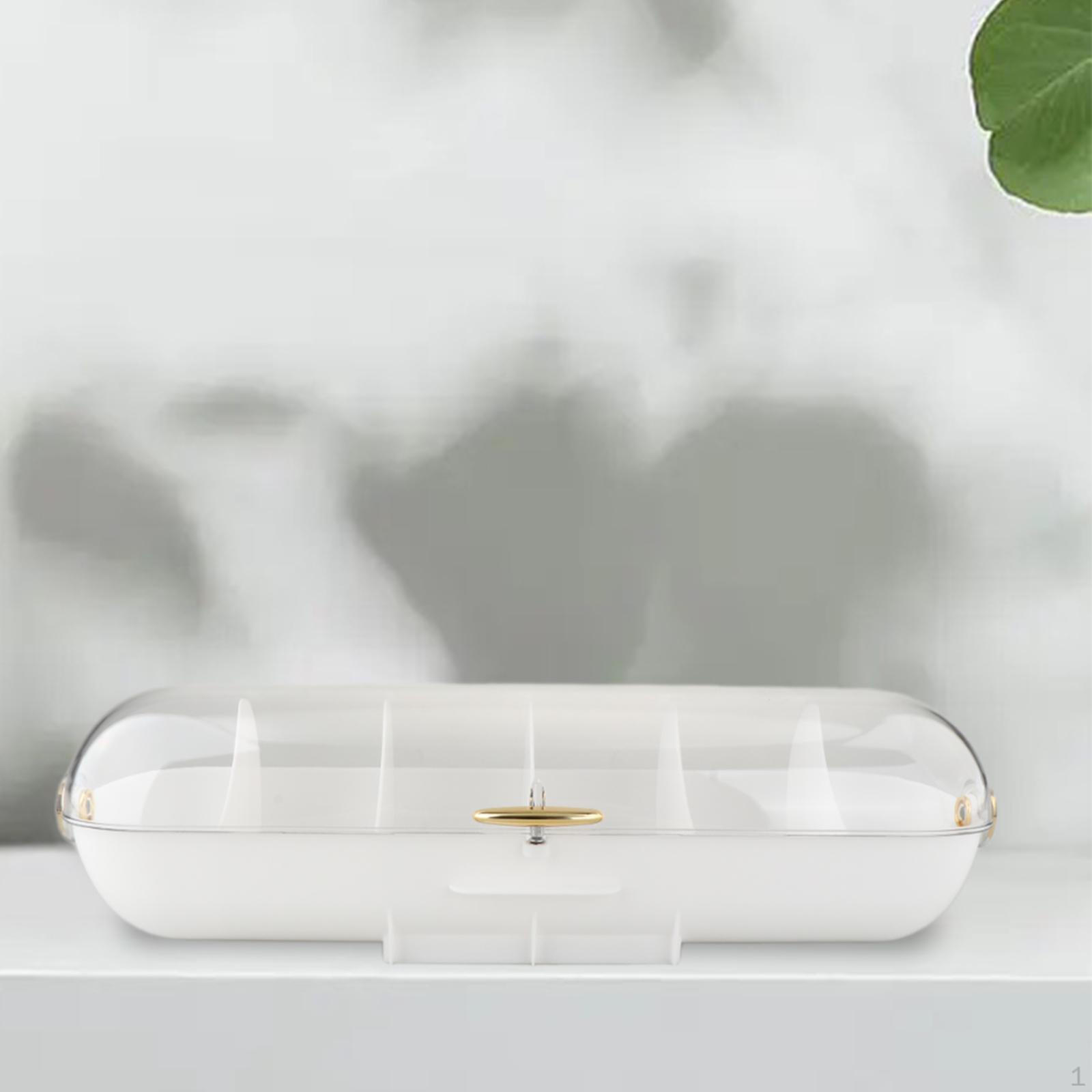 

Современный ящик для хранения нижнего белья и носков с раздельными отсеками White