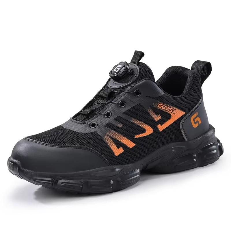 New Safety Boots Men Work Indestructible Shoes Sneakers Steel Toe Protective Boots Anti-Smash Anti-Puncture Work Safety Shoes
