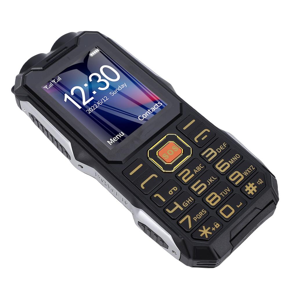 4G LTE Unlocked Phone with SOS Key 0.08MP Camera Dual SIM MP3 Call Text Messaging Function 2.4 Inch Large Screen