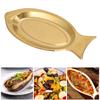 Decorative Fish Shaped Plate Thick Food Tray Kitchen Tools Steaming Plate  Home Restaurant