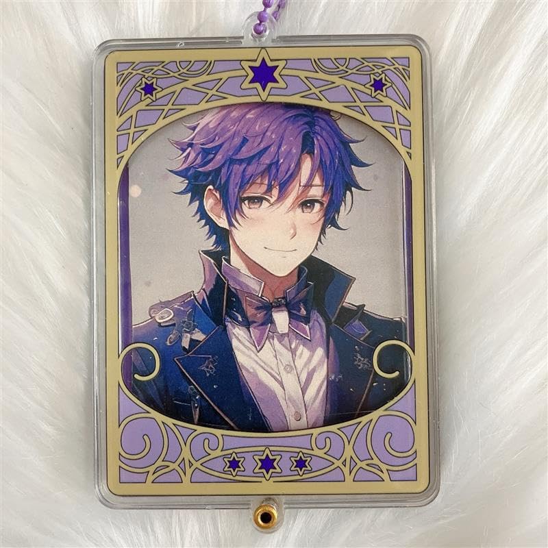 Acrylic Frame Axta Figure Altar Birthday Festival Oshi Acrylic Purple Ota Katsu Aniota Anime Goods Decoration Oshi Katsu Goods (Tarot) Storage,