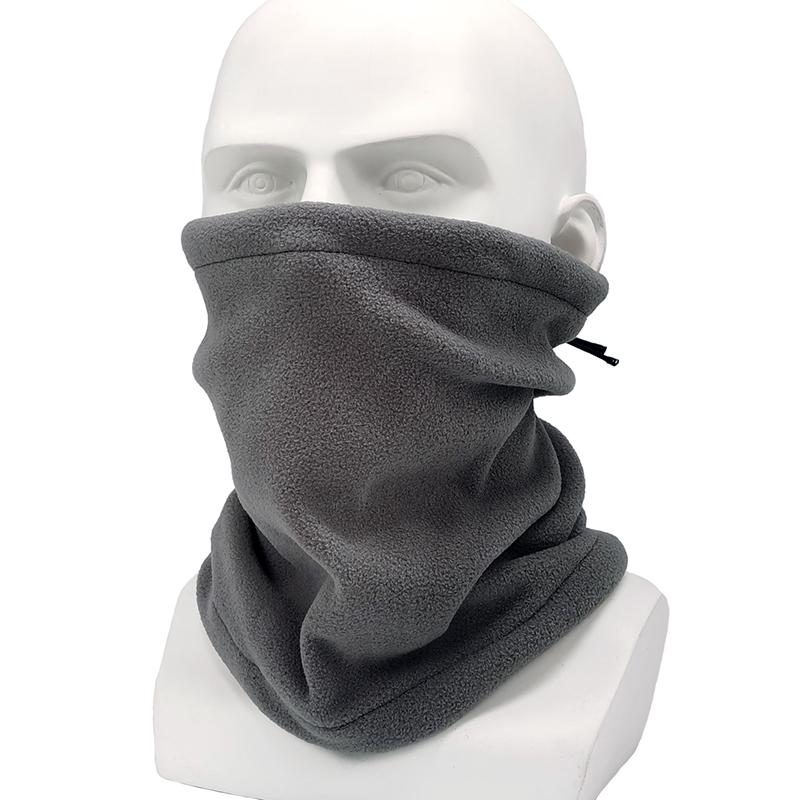 Winter Outdoor Sports Scarves Velvet Neck Gaiter Ski Tube Scarf Half Face Cover For Men Women Cold-Proof Collar Neckerchief