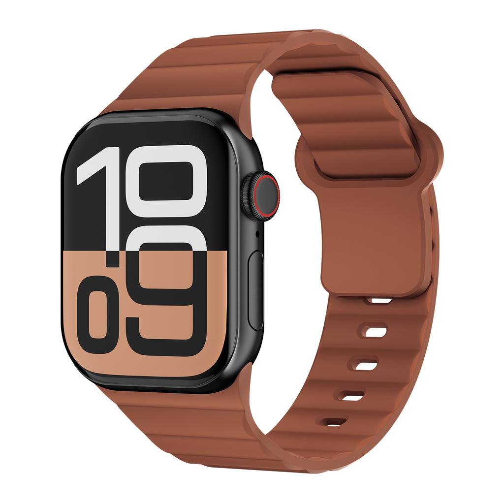 Sport Silicone Straps for Apple Watch Band 44mm 40mm 46mm 41mm 49mm 42mm 45mm Correas Bracelet iWatch Ultra 2 Series 10 9 8 7 SE