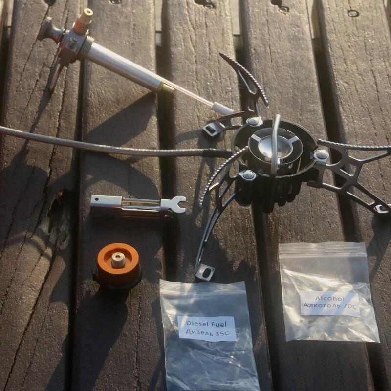 NuFeng Portable Folding Alcohol Stove Set