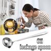 New Kitchen Tools Leaking Spoon Colander Oil Soup Separate Spoon Strainer Stainless Oil Ladl