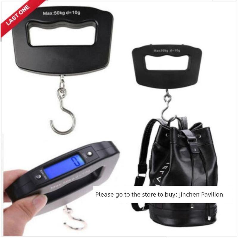 

50Kg/10g LCD Digital Hanging Luggage Weight Hook Scale Hook (with backlight)
