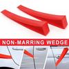 Red Crowbar Enlarger Car Door Wheel Recess Auto Body Window Wedge Remove Tool Car Dent Plastic  Repair Handy Tools