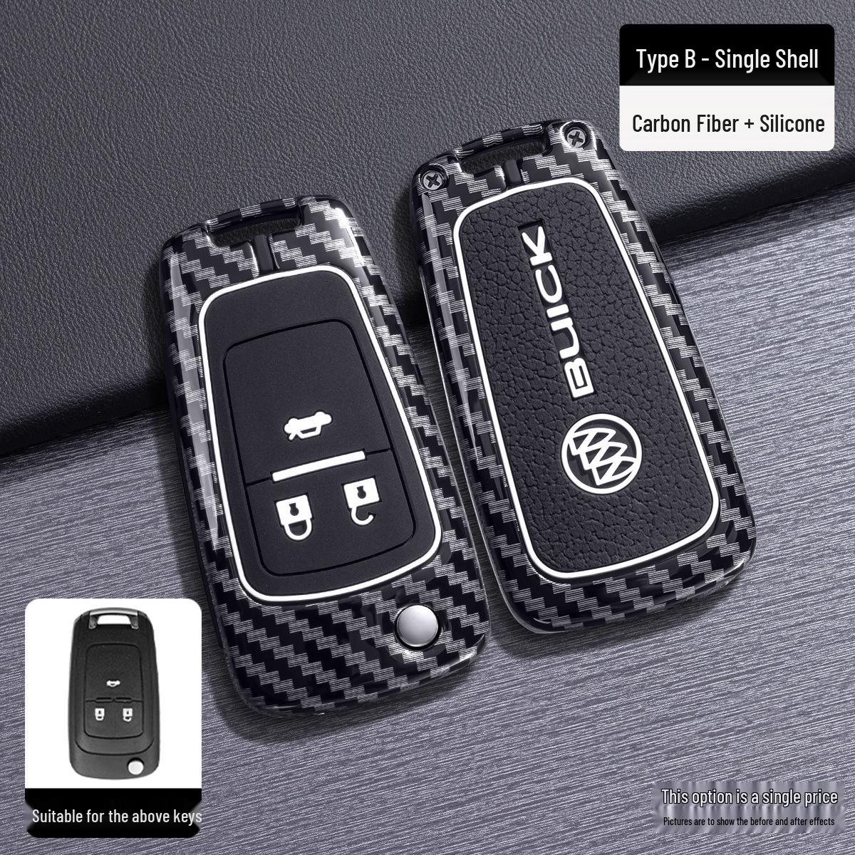 Buick Key Case: Fits Excelle, Regal, Verano, Envision, GL8, Encore, Encore GX