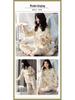 Women's Long Sleeve Cotton Pajama Set - Spring & Autumn Casual Wear