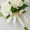 Silk Flower Bridal Holding Flower Pre-Made Wedding Bouquets for Bride  Vintage Wedding