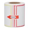 1 Roll 220 Sheet Thermal Label Printer Paper 50x30mm Waterproof Oil Resistant Self Adhesive Thermal Labels 4 Colors