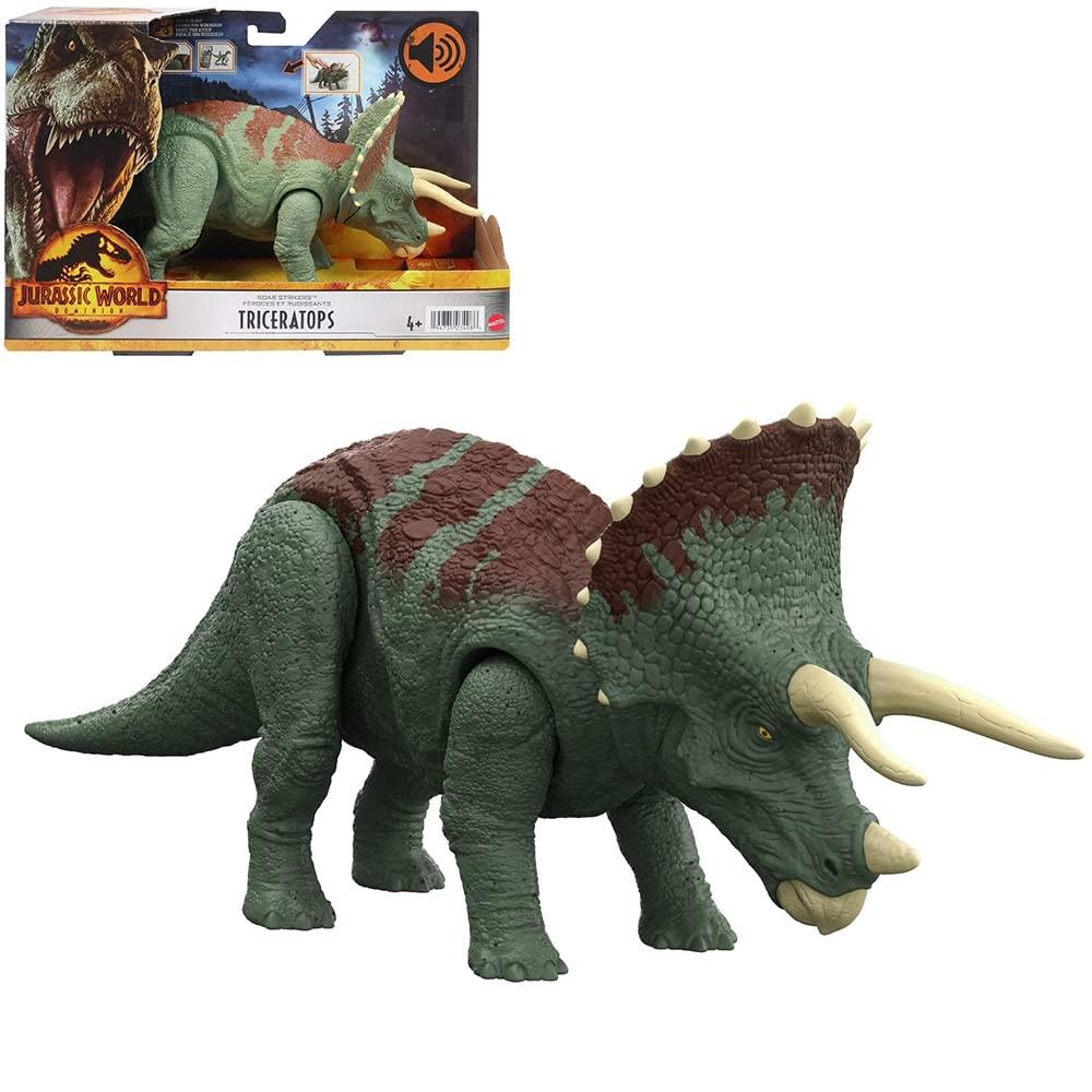 

Matel Jurassic World JURASSIC WORLD Фигурка Новые Правители Хвала Трицератопсу