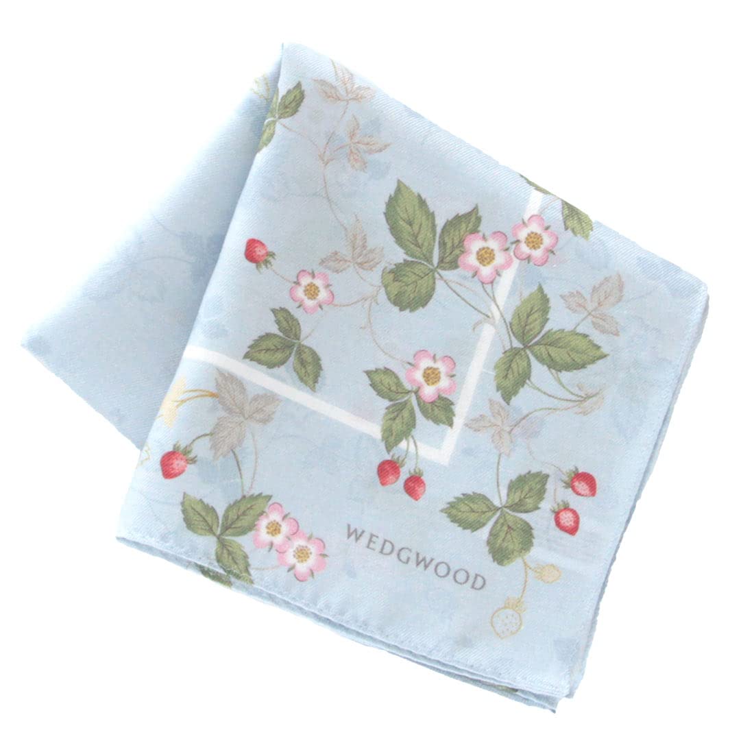 

Wedgwood Wild Strawberry Large Print Handkerchief (Blue) [Silk and Cotton] Women s 58cm 138116-0001-02