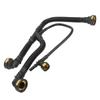Black Yellow Car Breather Pipes Ventilation System Plastic Breather Pipes Brand New Condition Easy Installation Process