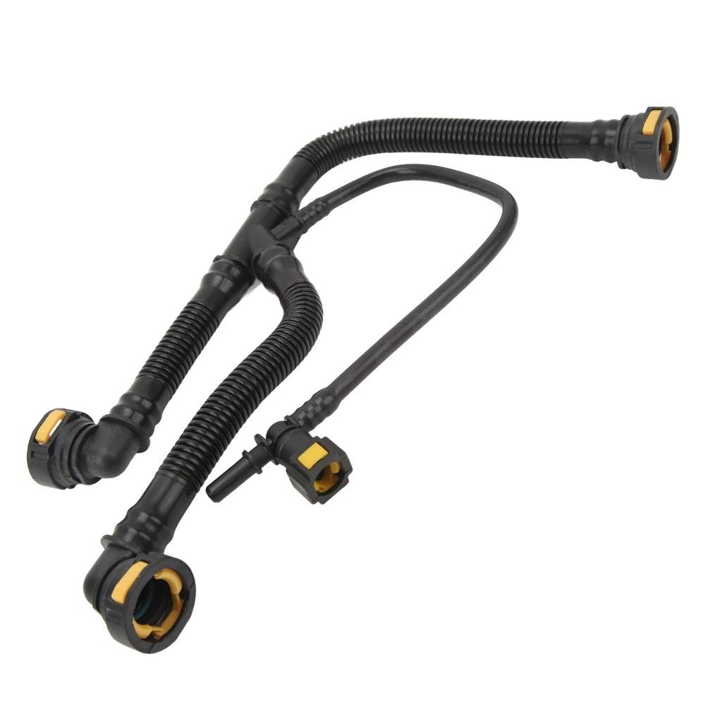 Black Yellow Car Breather Pipes Ventilation System Plastic Breather Pipes Brand New Condition Easy Installation Process