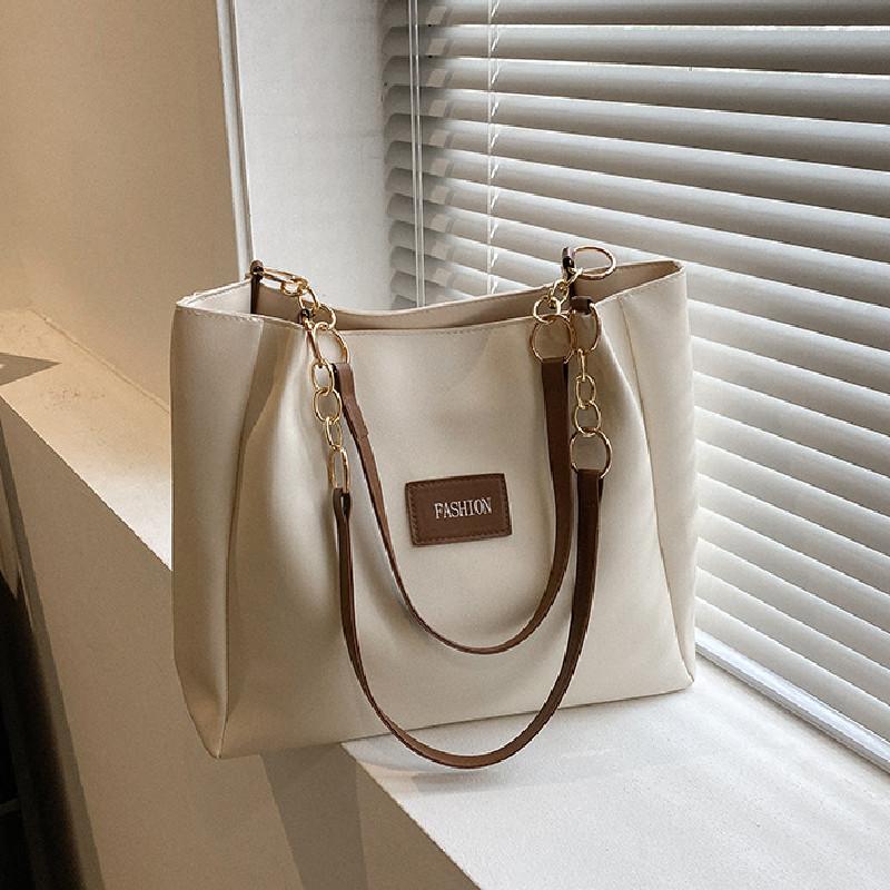 

Trendy Medium Size Tote Bag For Women Street Fashion Pu Leather Multiple Colors Available Blue Without Pendant