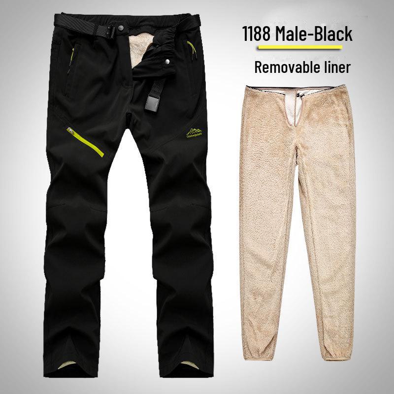 

Унисекс, ветро- и водонепроницаемые альпинистские брюки со съемной подкладкой для осени/зимы 3XL