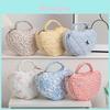 Floral Embroidery Cosmetic Bag With Large Capacity For Travel And Home Use