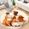 1pc Guinea pigs Chair Carpet for Office, Non-slip, Soft and Durable Office Rug, Perfect for Office yy260127110