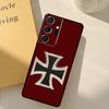 Custodia per Telefono Croce di Ferro Tedesca 1870 Gott mit Uns per Samsung Galaxy S23 S20 S21 S22 S24 S25 Ultra S9 S10 Plus S25 FE Cover Shell