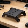 Gearbox Base Plate CNC Machined Mount with Brackets LowCenterofWeight Distribution RC