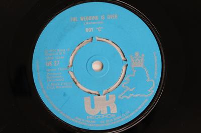 7-Zoll Schallplatte ROY C - Wedding Is Over / High School Dropo UK27 UK RECORDS 1973 UK Rock Gebraucht
