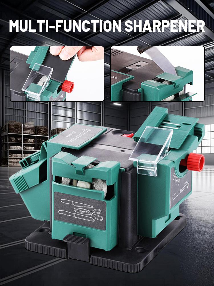 Drill Bit Sharpener Electric Sharpener Drill Bit Knife Scissor Sharpening Tools Multitask Sharpening Machine for Chisel HSS