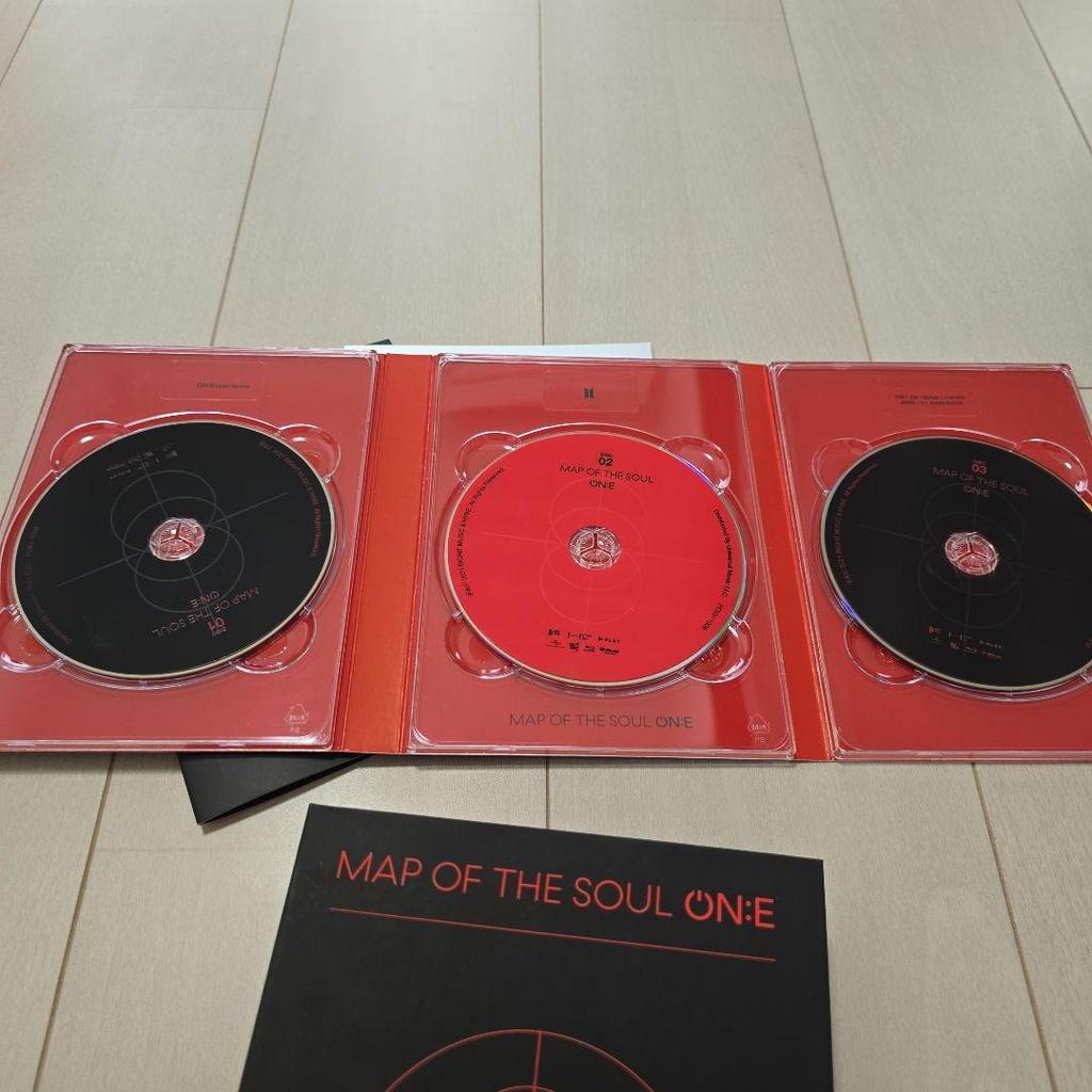 [USED] BTS MAP OF THE SOUL ONE Blu-ray