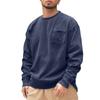 Men's  Trend  Loose  Round Neck  Hoodie  Long Sleeves  Leisure