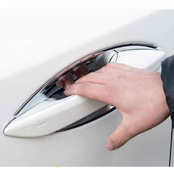 Chrome Exterior Door Handle Cup Bowl Cover Trim For Lexus RX350 RX450H 2016-2022