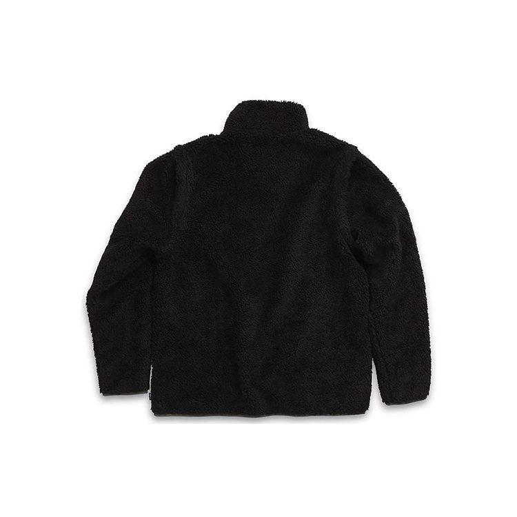 Vans Velvet Jackets Men's Black Stand Collar Moderate VN0A4RQFZHP