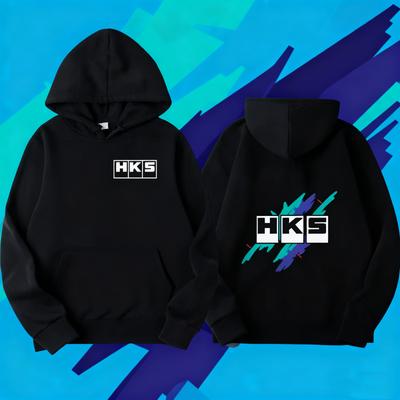 Herbst/Winter Japan JDM Verbesserter HKS Endless Auto Hoodie Herren Bedruckter Hoodie Warm Y2k