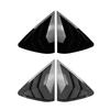 Car Rear Window Louvers Sticker For BMW X6 F16 2015- Rear Triangle Window Shade Spoiler Decoration Accessories
