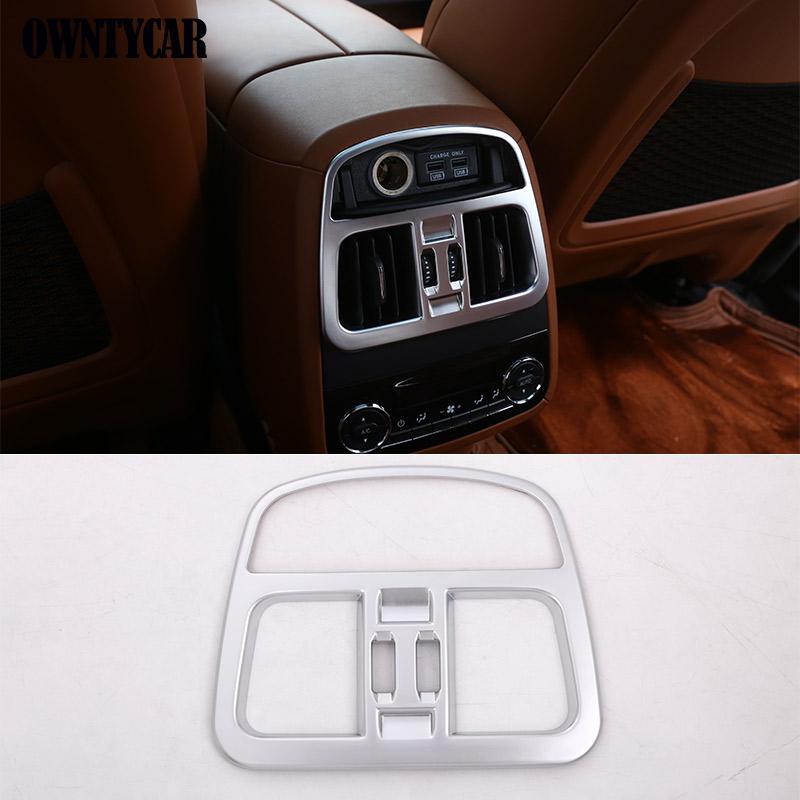 ABS Silver For Maserati Levante 2016-2025 Interior Accessories Car Interior Stickers Gear Shift Panel Cover Trim Stickers