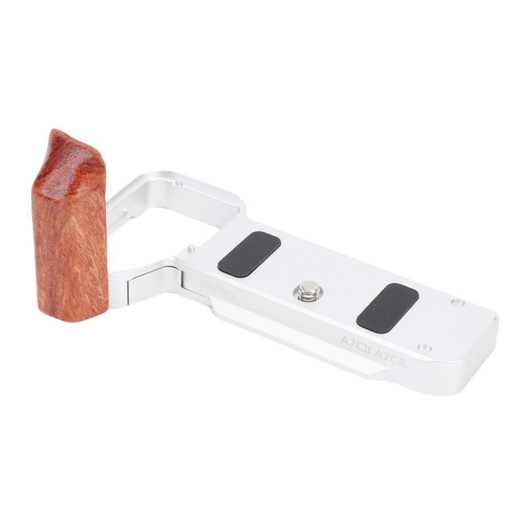 Handgrip L Shape Grip Fit for A7C2 A7CR Camera Built In Quick Release Plate Wooden Hand Grip L Bracket