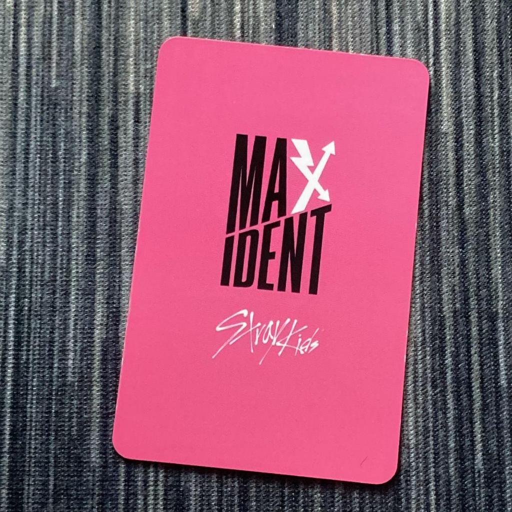 [USED] StrayKids Felix Public Broadcast MAXIDENT 1st Week Sanok Trading Card