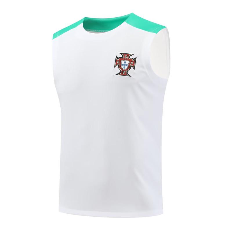 Portugal Pre-match 2024-25 Warm-up Jersey & Shorts Set - Adult Football Training Kit Extra Large