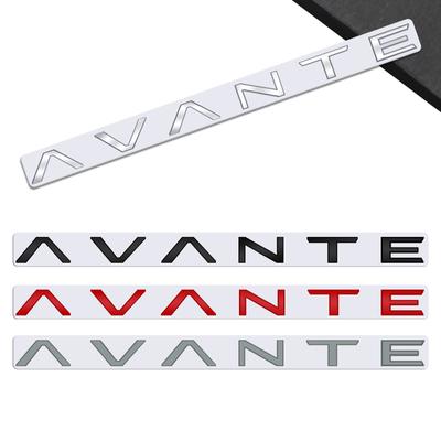 3D ABS For AVANTE 2020 2021 2022 Letter Emblem Car Rear Trunk Decals Badge Auto Accessories Styling