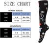 1Pairs 58 StylesNew Flower Animals Compression Socks for Leggings Breathable Running Pressure Soccer Adult Socks Pressure Socks