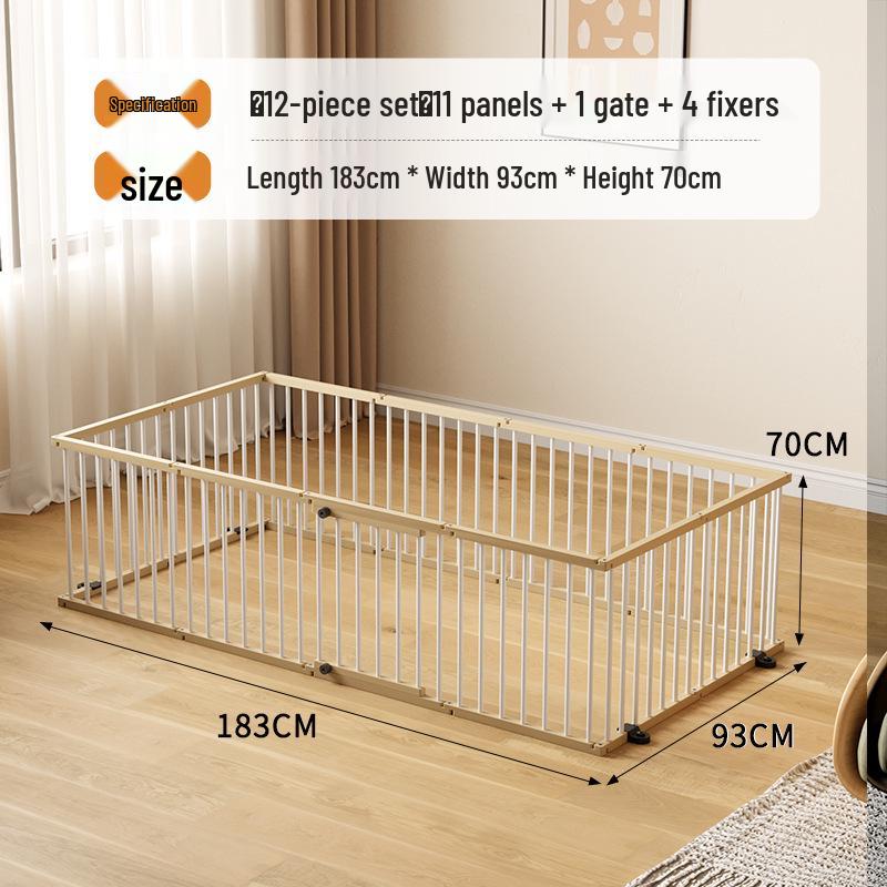 Easy Assembly Pet Fence: Adjustable Anti-Escape Dog & Cat Cage for Medium & Small Pets