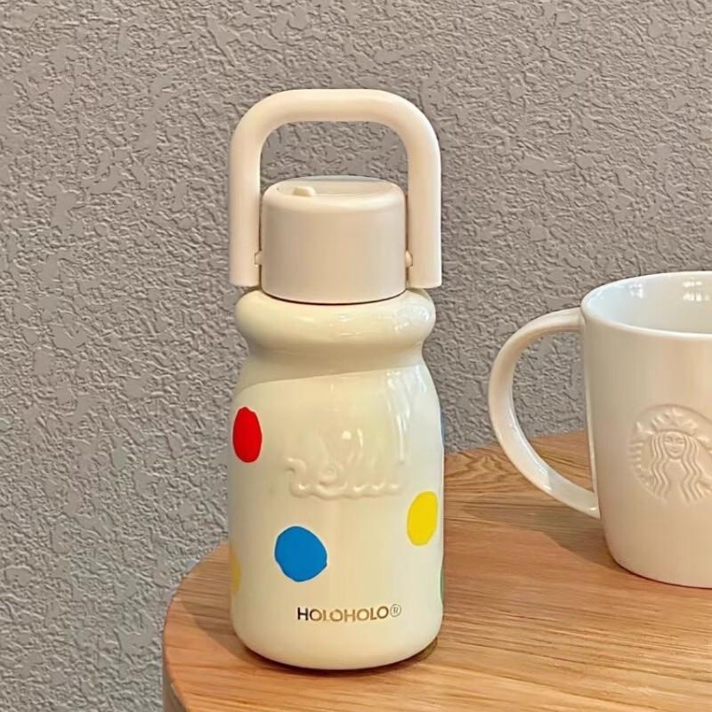 OLOEY Insulated Portable 316 Stainless Steel Coffee & Water Bottle