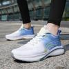 Sports and Leisure Shoes Men's Shoes Flying Woven Breathable High School Entrance Examination Physical Examination Shoes