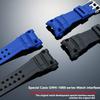 Ersatz-Uhrenarmband für Casio GWN-1000B/GWN-1000 Gulfmaster Herren Wasserdichtes Harzarmband Modell 5371 Langlebiges Gummi-Armband