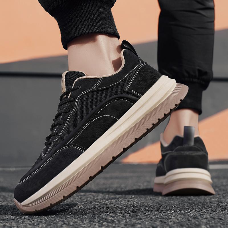 Fashion Anti Slip Sports Male Sneakers Breathable Treking Footwear Versatile Travel Trainers Walking Shoes Leisure Walk Men Casual Shoes